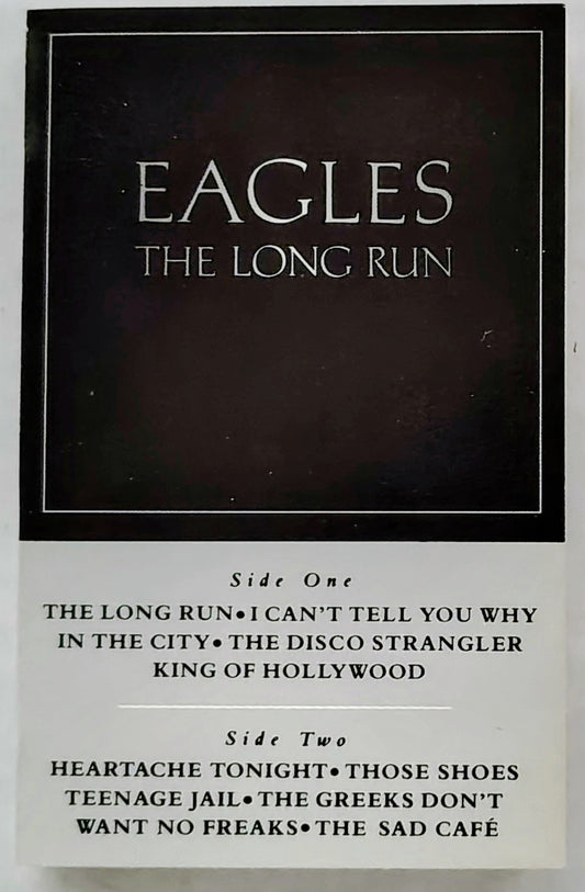 Eagles - "The Long Run" - CASSETTE TAPE VG+/VG+