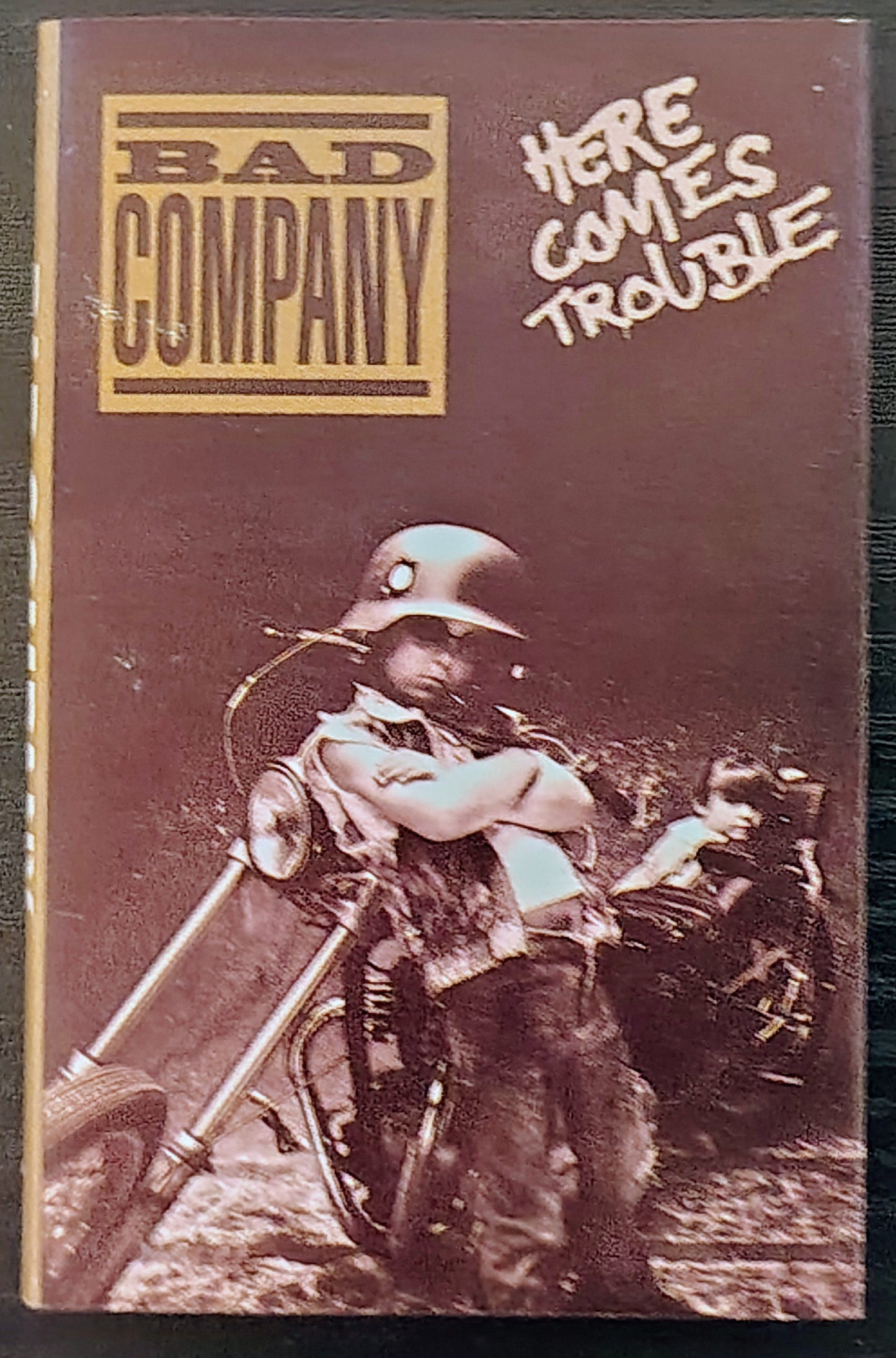 Bad Company - "Here Comes Trouble" - CASSETTE TAPE VG/VG