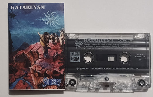 Kataklysm - "Sorcery" - CASSETTE TAPE (SR) VG+/VG+