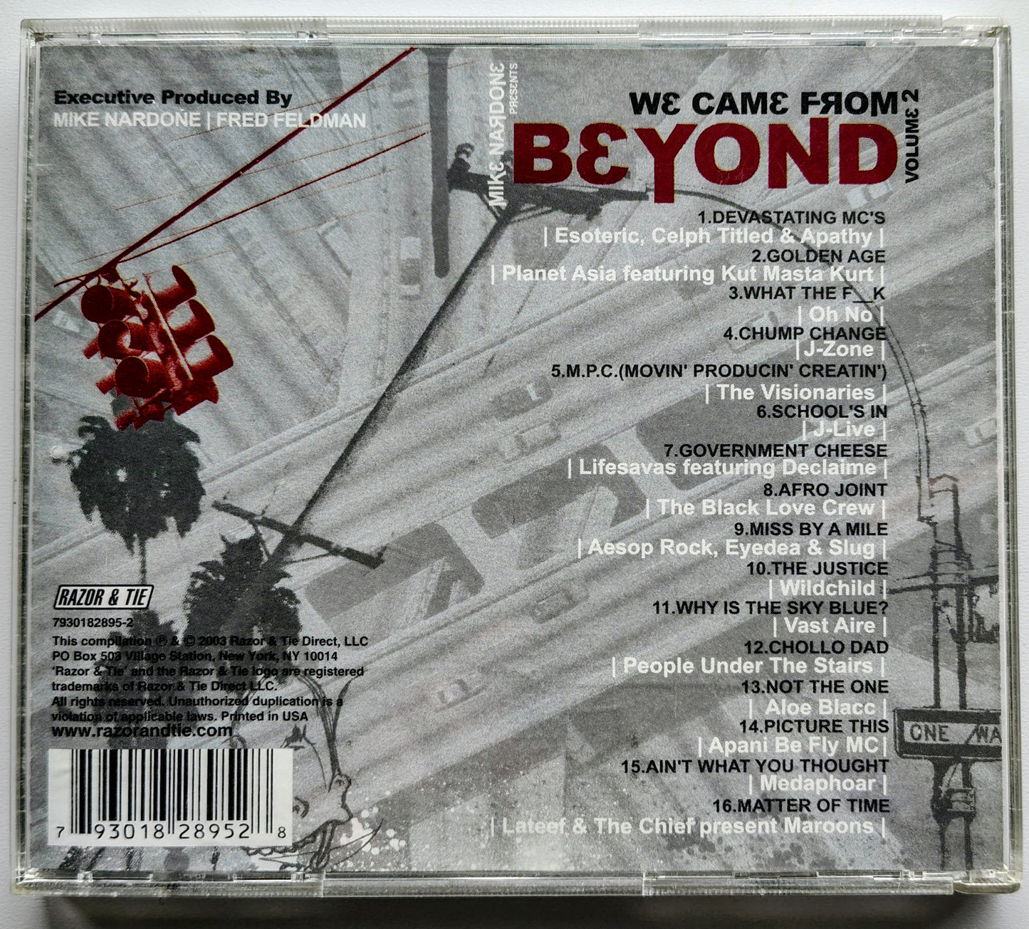 Various Artists - “We Came From Beyond Volume 2” - INDIE COMPACT DISC VG+/VG