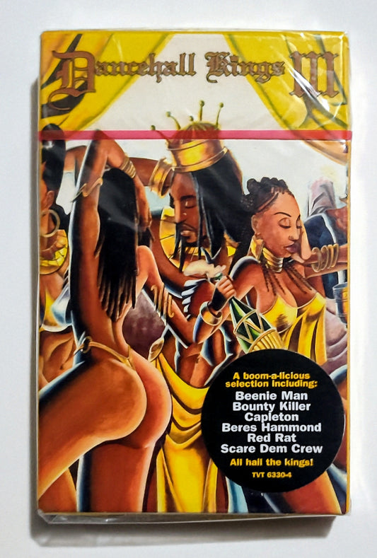 Dance Hall Kings - "III" - CASSETTE TAPE M/M (Sealed flip-top "cigarette box" case & hype sticker)