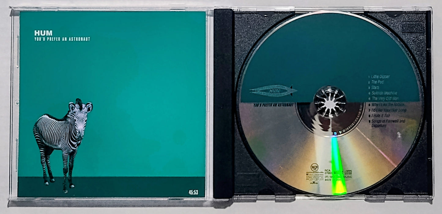 Hum - "You'd Prefer An Astronaut" - COMPACT DISC NM/NM