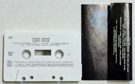 Lionel Richie - “Lionel Richie” - CASSETTE TAPE VG+/VG