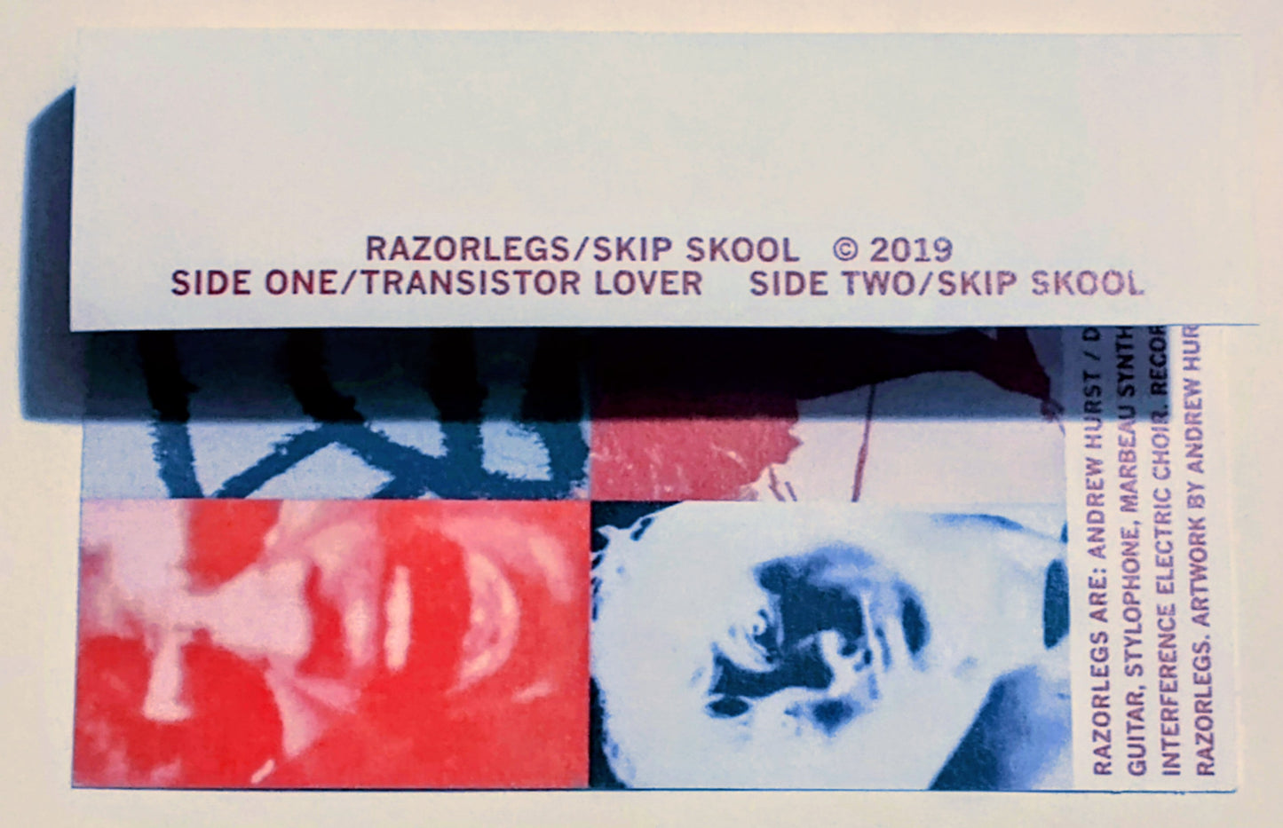 Razor Legs - "Skip Skool" - INDIE CASSETTE TAPE NM/NM *🌟*