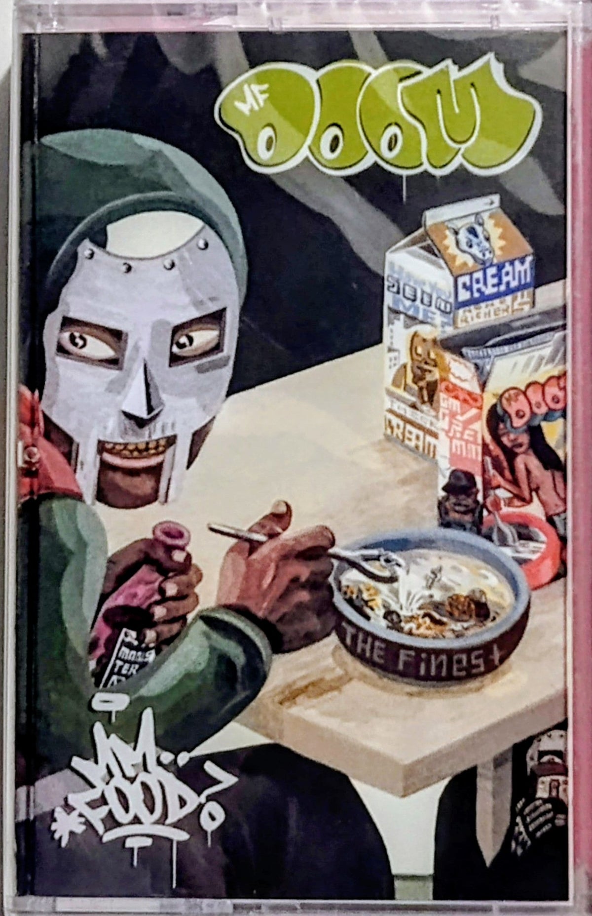 MF DOOM - "MM..Food" - INDIE CASSETTE TAPE (Italy; "Fan Club" Tape) M/M (Sealed) [London, England]