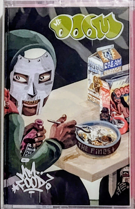 MF DOOM - "MM..Food" - INDIE CASSETTE TAPE (Italy; "Fan Club" Tape) M/M (Sealed) [London, England]