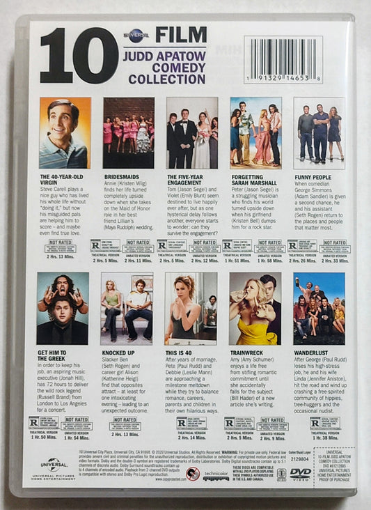 Universal Films 10-Film Judd Apatow Comedy Collection DVD