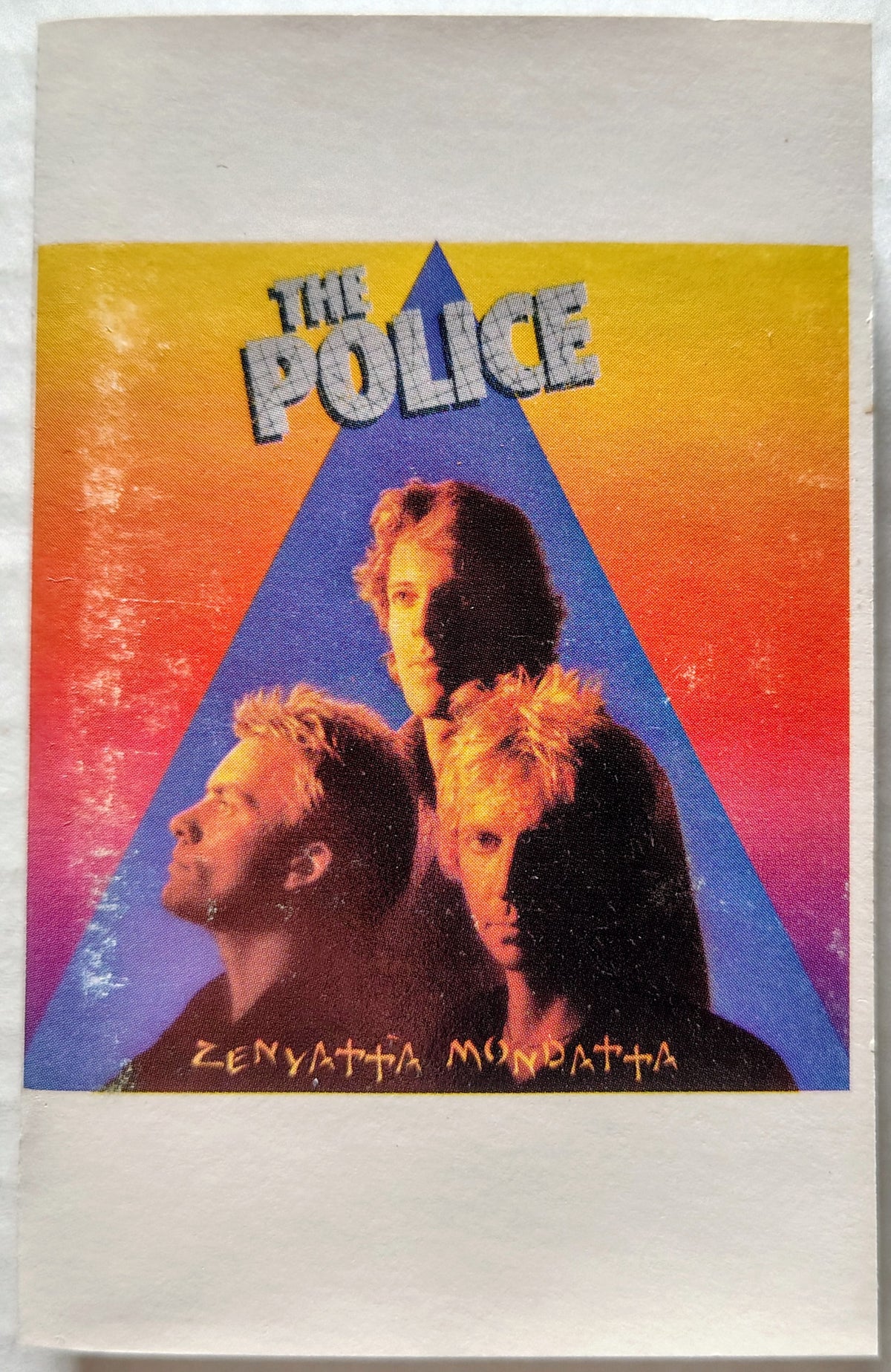 Police, The - "Zenyatta Mondatta" - CASSETTE TAPE (Columbia House) G+/VG