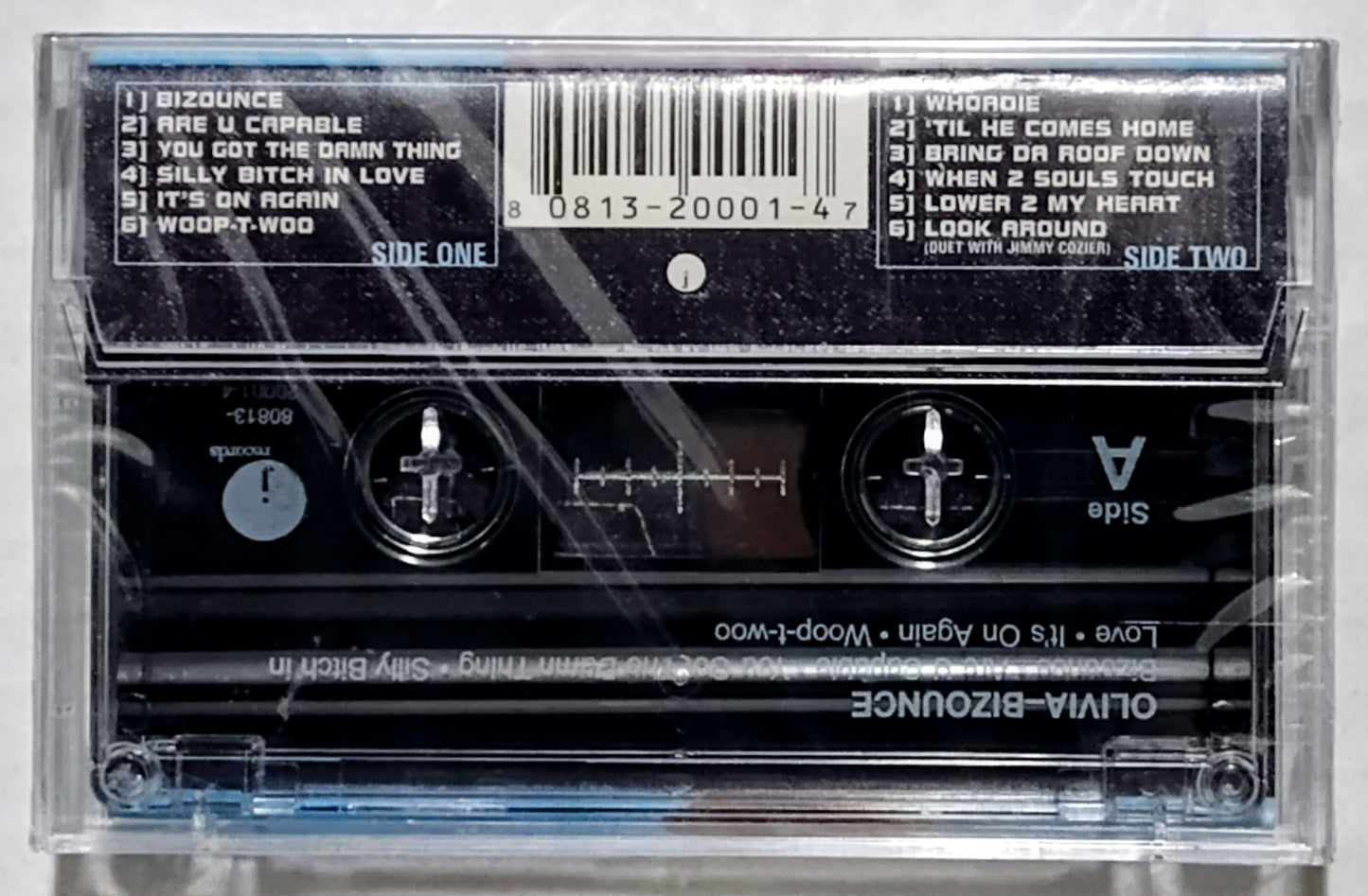 Olivia - “Olivia” - CASSETTE TAPE NM/M (Sealed with hype sticker; lightly torn cellophane)