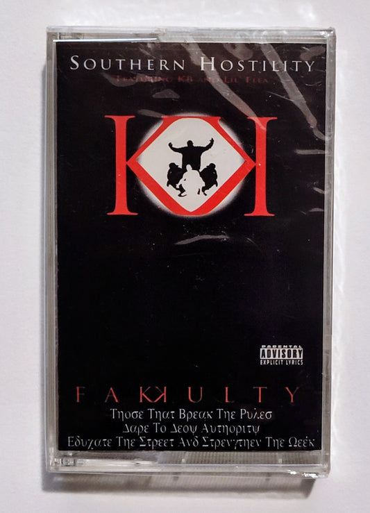 Fakkulty - "Southern Hostility" - CASSETTE TAPE M/M (Sealed)