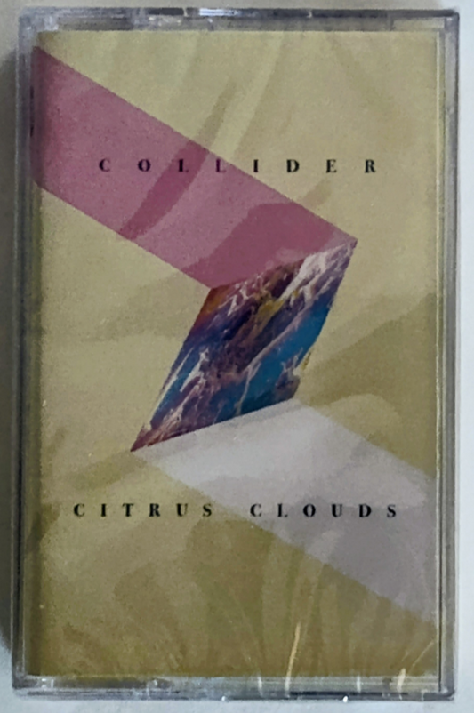Citrus Clouds - "Collider" - INDIE CASSETTE TAPE M/M (Sealed; For fans of My Bloody Valentine)