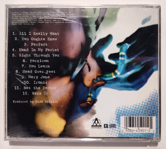 Alanis Morrisette - "Jagged Little Pill" - COMPACT DISC VG+/VG+