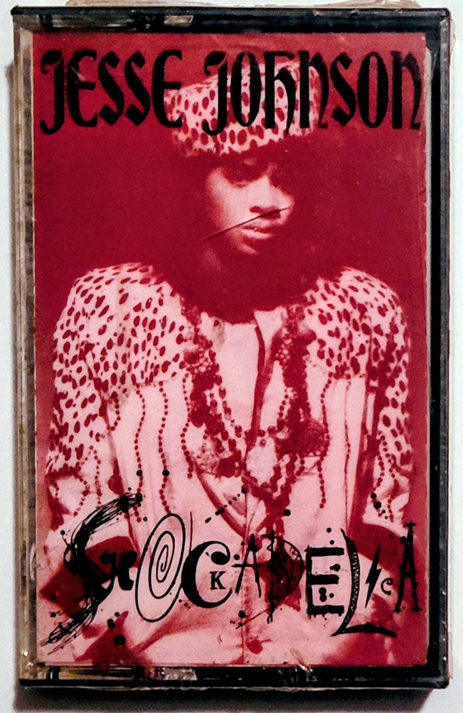 Jesse Johnson - "Shockadelica" - CASSETTE TAPE NM/M (Sealed; cracked cover)