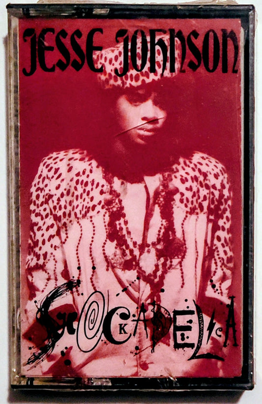 Jesse Johnson - "Shockadelica" - CASSETTE TAPE NM/M (Sealed; cracked cover)