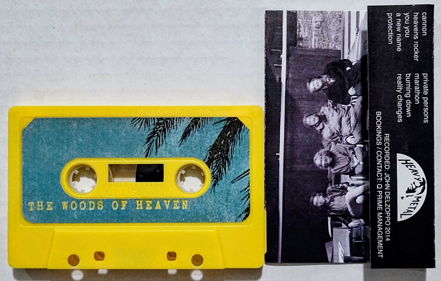 Pleasure Leftists - "The Woods Of Heaven" - INDIE CASSETTE TAPE NM/NM (Personal Collection)
