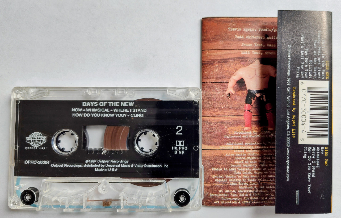 Days Of The New - “Days Of The New (Yellow)” - CASSETTE TAPE VG+/VG+ *🚨*