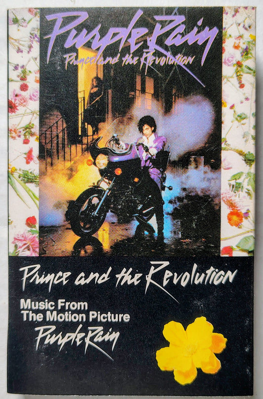 Prince and the Revolution - "Purple Rain (Music From the Motion Picture)" - CASSETTE TAPE VG+/VG+