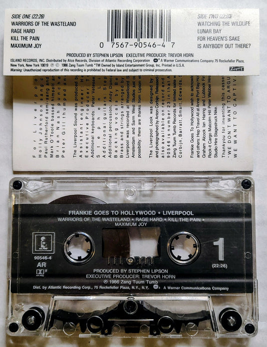 Frankie Goes To Hollywood - “Liverpool” - CASSETTE TAPE VG+/VG+