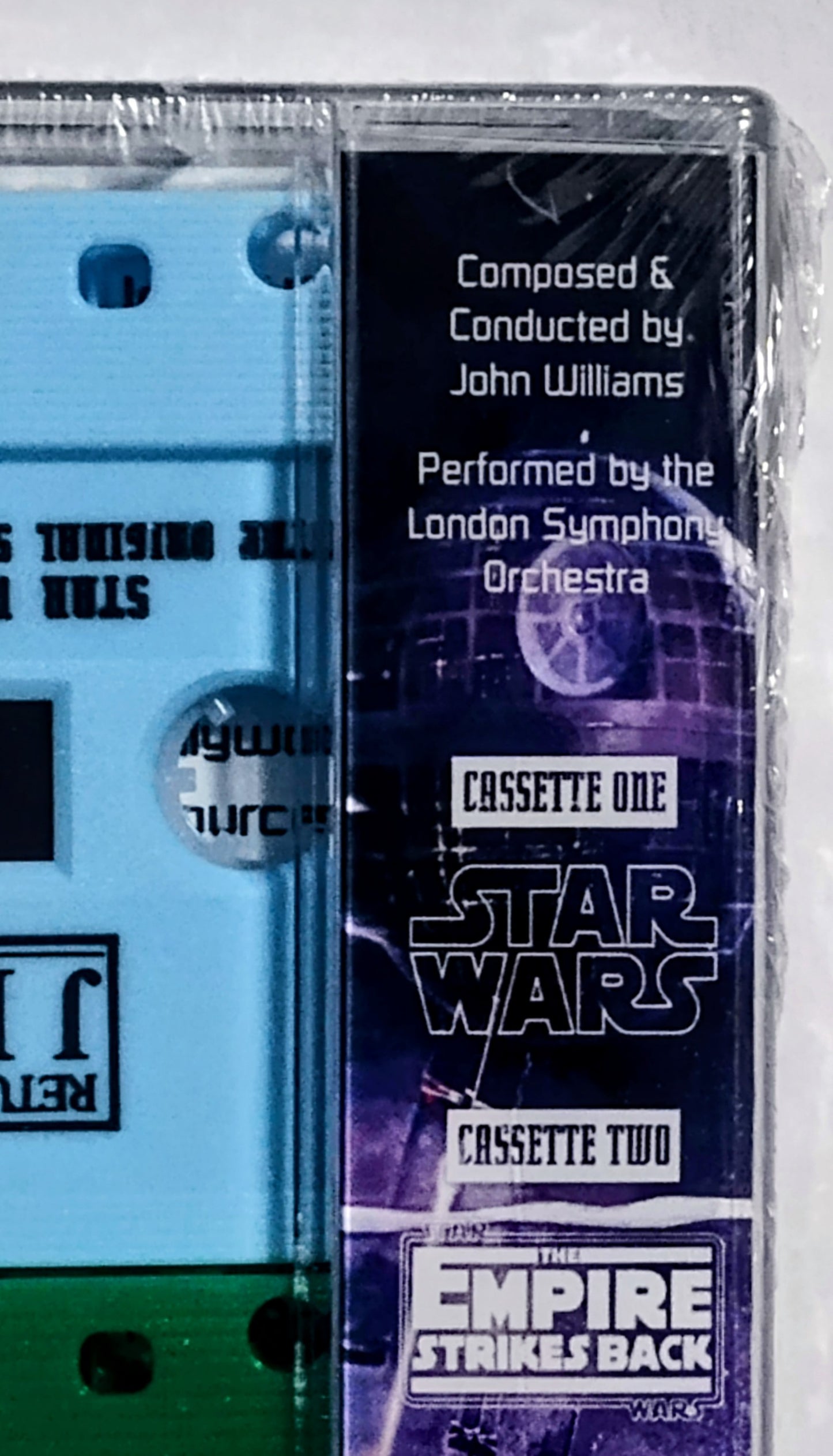 John Williams - "Star Wars Trilogy" - (3)CASSETTE TAPE(S) Italy "Fan Club" Limited Edition Import) M/M (Sealed; last copy)