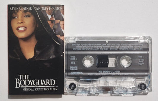 Various Artists - "The Bodyguard Soundtrack" - CASSETTE TAPE (Chrome; DOLBY) NM/NM