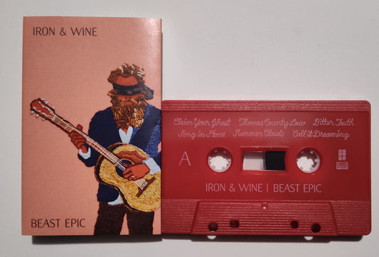 Iron & Wine - "Beast Epic" - INDIE CASSETTE TAPE NM/NM