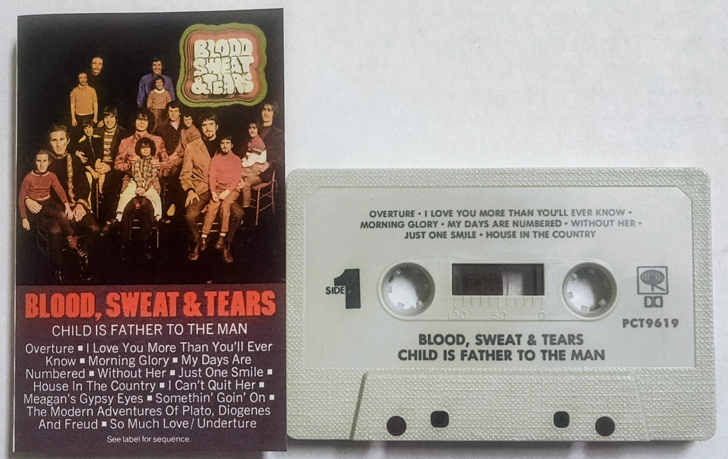 Blood, Sweat & Tears - “Child Is Father To The Man” - CASSETTE TAPE VG+/VG+