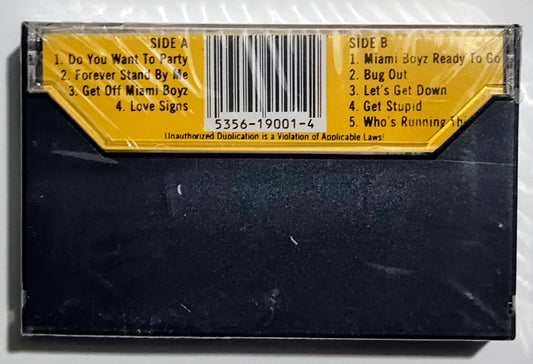 Miami Boyz - "Getting Off" - CASSETTE TAPE NM/M (Sealed; cracked case corner)