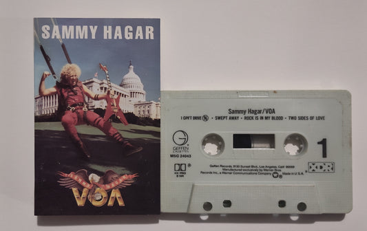 Sammy Hagar - "VOA" - CASSETTE TAPE VG/VG