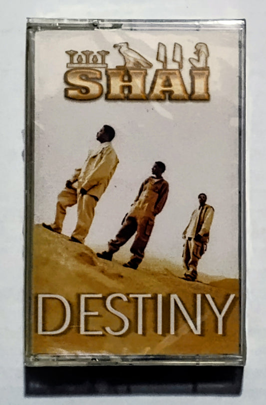 Shai - “Destiny” - CASSETTE TAPE NM/M (Sealed; torn cellophane on spine)