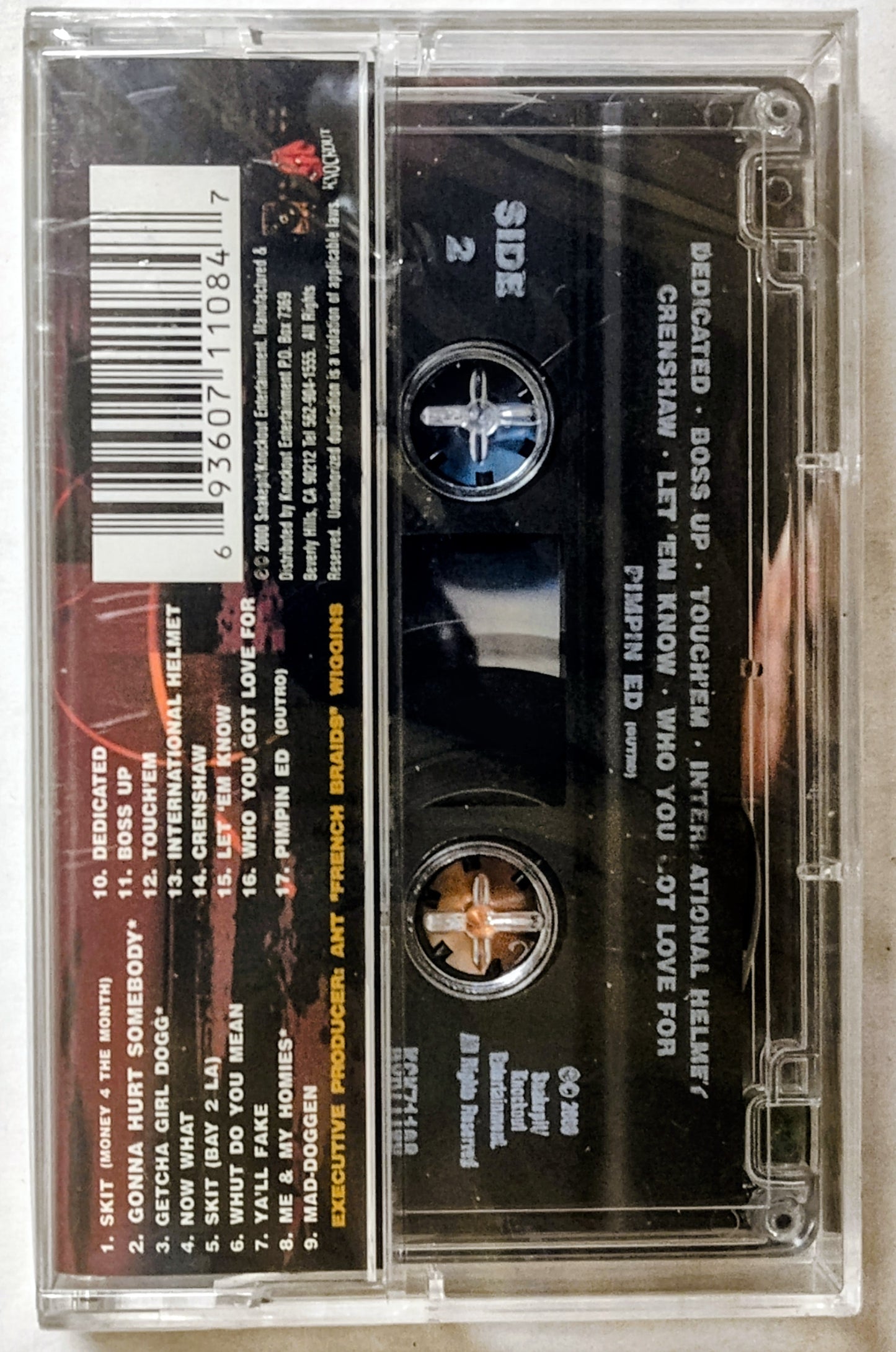 Various Artists - “Snakepit Records Presents: Bay 2 L.A. Westside Badboys (Compilation)” - CASSETTE TAPE M/M (Sealed)