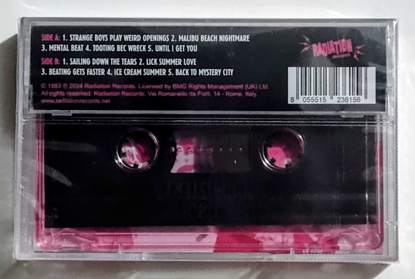 Hanoi Rocks - "Back To Mystery City (Reissue)" - CASSETTE TAPE M/M (Sealed)