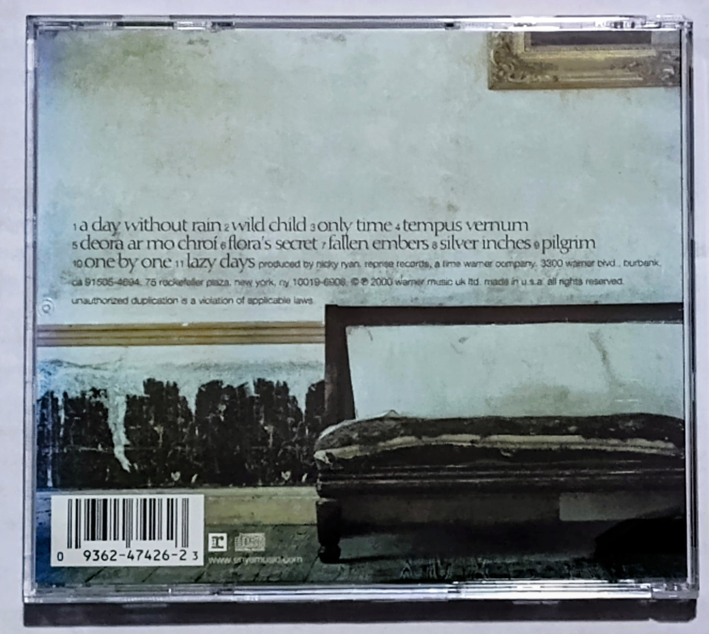 Enya - "A Day Without Rain" - COMPACT DISC VG+/VG+