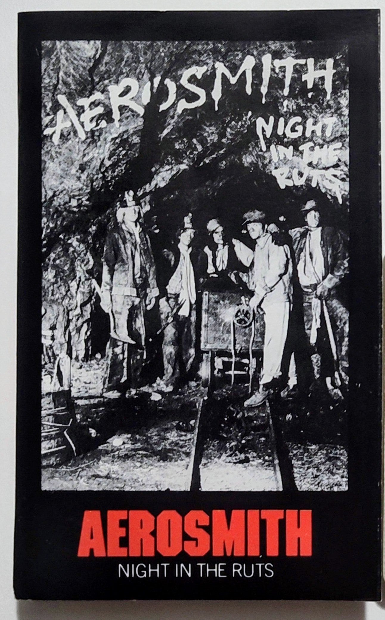 Aerosmith - "Night In The Ruts" - CASSETTE TAPE (DOLBY) VG/VG+