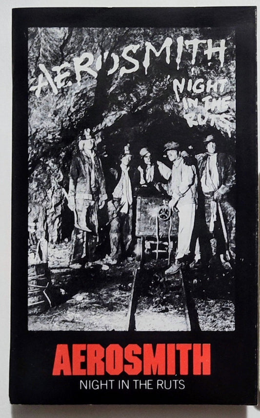 Aerosmith - "Night In The Ruts" - CASSETTE TAPE (DOLBY) VG/VG+