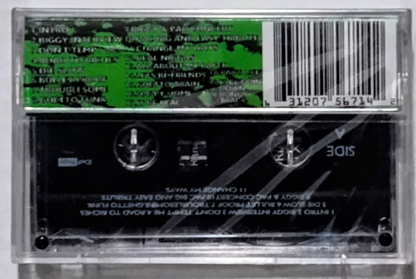 Trapp - “The Pac & Biggie You Never Heard” - CASSETTE TAPE NM/M (Sealed; tiny crack in case)