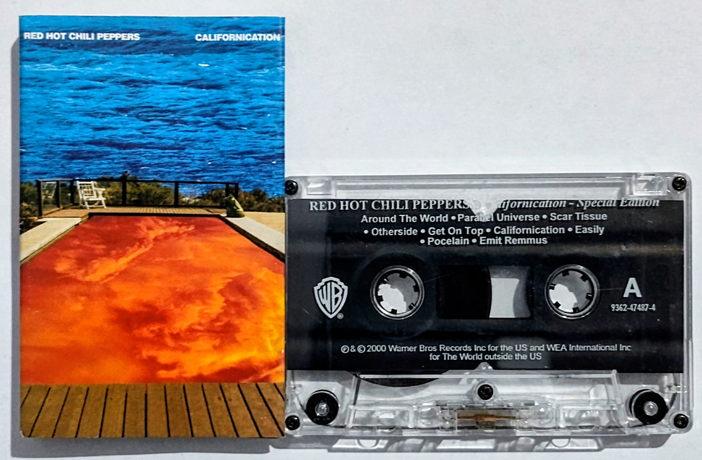 Red Hot Chili Peppers - “Californication (Special Edition + 3 Bonus Tracks)” - CASSETTE TAPE (Indonesia) VG/G+*(*See notes)