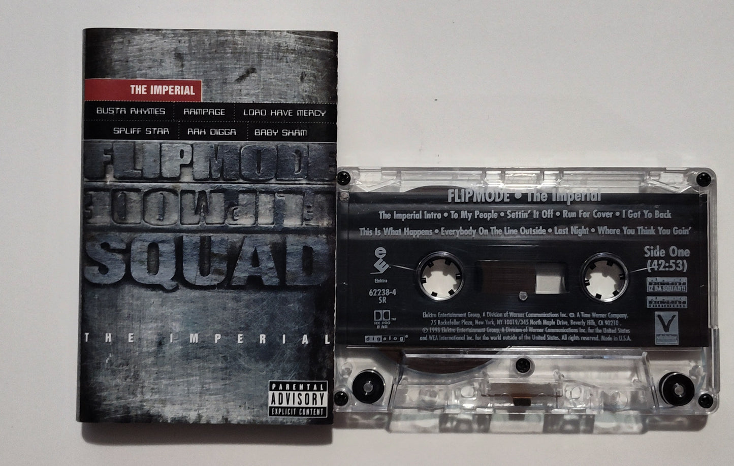 Flipmode Squad (with Busta Rhymes) - "The Imperial" - CASSETTE TAPE VG+/VG+
