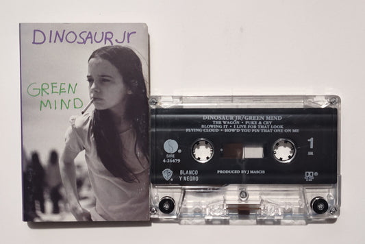Dinosaur Jr - "Green Mind" - CASSETTE TAPE (SR; DOLBY HX PRO B NR) VG+/VG+
