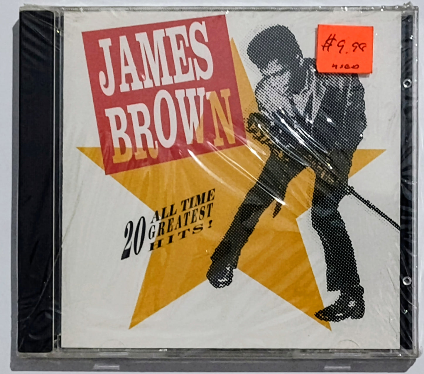James Brown - “20 All Time Greatest Hits!” - COMPACT DISC M/M (Sealed; crinkly cellophane-not cracked!)