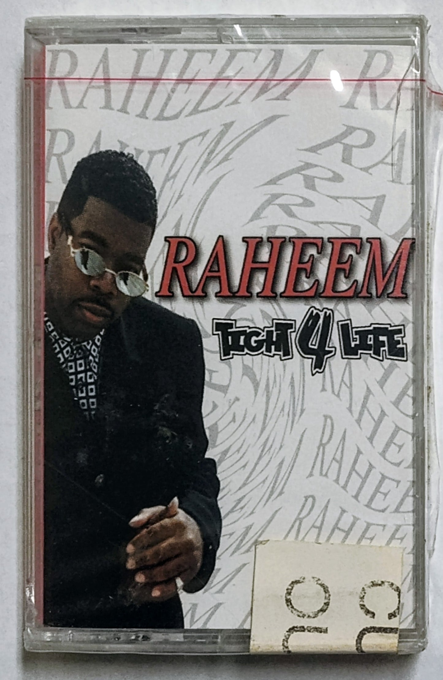 Raheem - “Tight 4 Life” - CASSETTE TAPE VG+/M (Sealed; see notes)