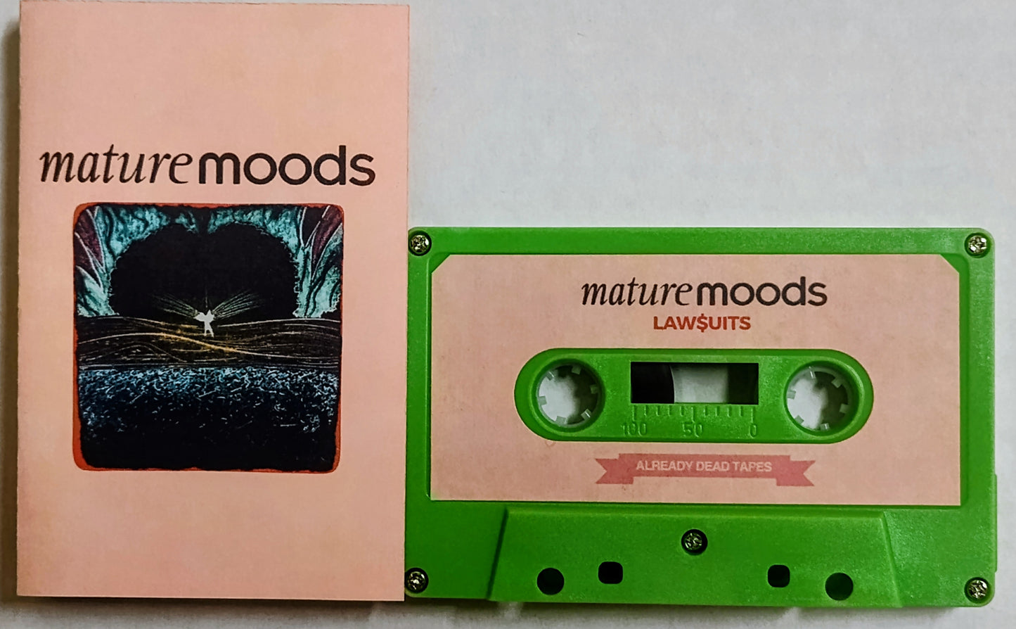 Law$uits - “Mature Moods” - INDIE CASSETTE TAPE NM/NM [Already Dead Tapes]