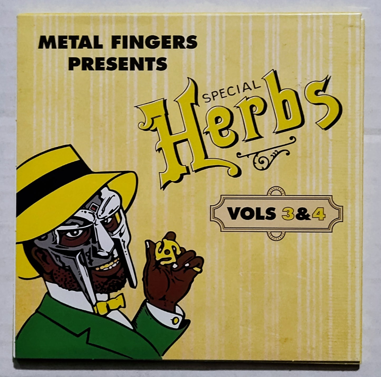 MF DOOM as Metal Fingers - "Special Herbs Vols 0-9 (5-Disc Complete Set)" - INDIE COMPACT DISC NM/NM