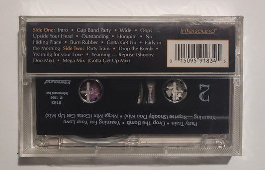 Gap Band - "Live & Well" - CASSETTE TAPE NM/M (Sealed; seal slightly broken; crack in spine of case)