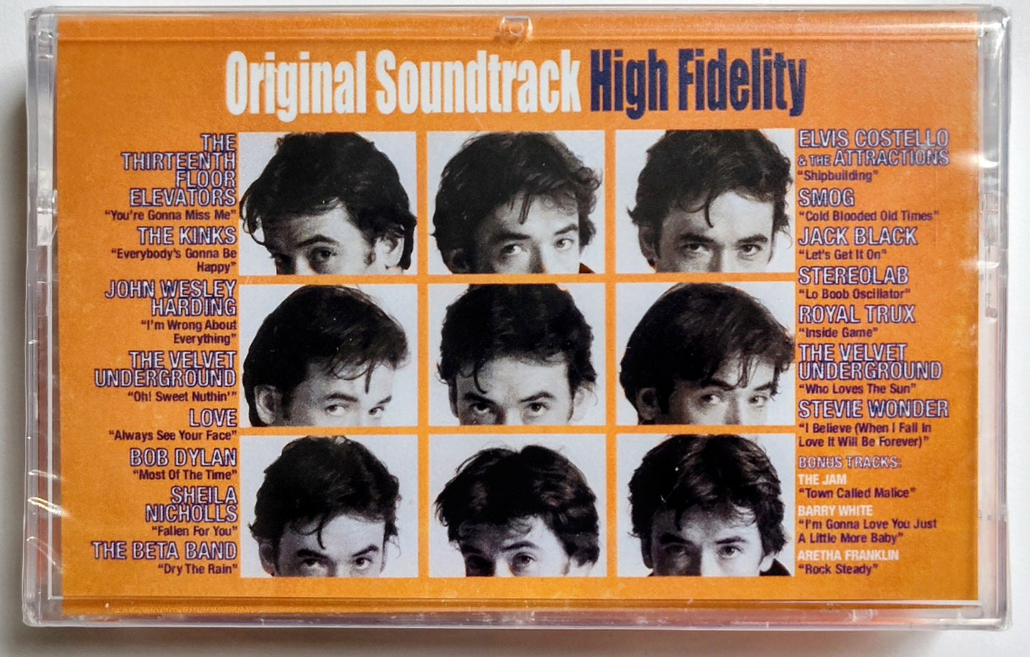Various Artists - “High Fidelity Soundtrack” - CASSETTE TAPE (Italy “Fan Club” Import) M/M (Sealed)