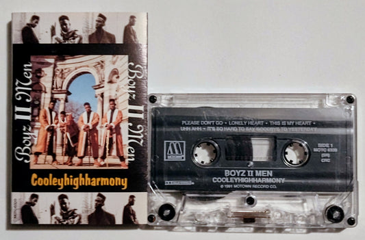 Boys II Men - "Cooleyhighharmony" - CASSETTE TAPE (DOLBY HX PRO) VG/VG