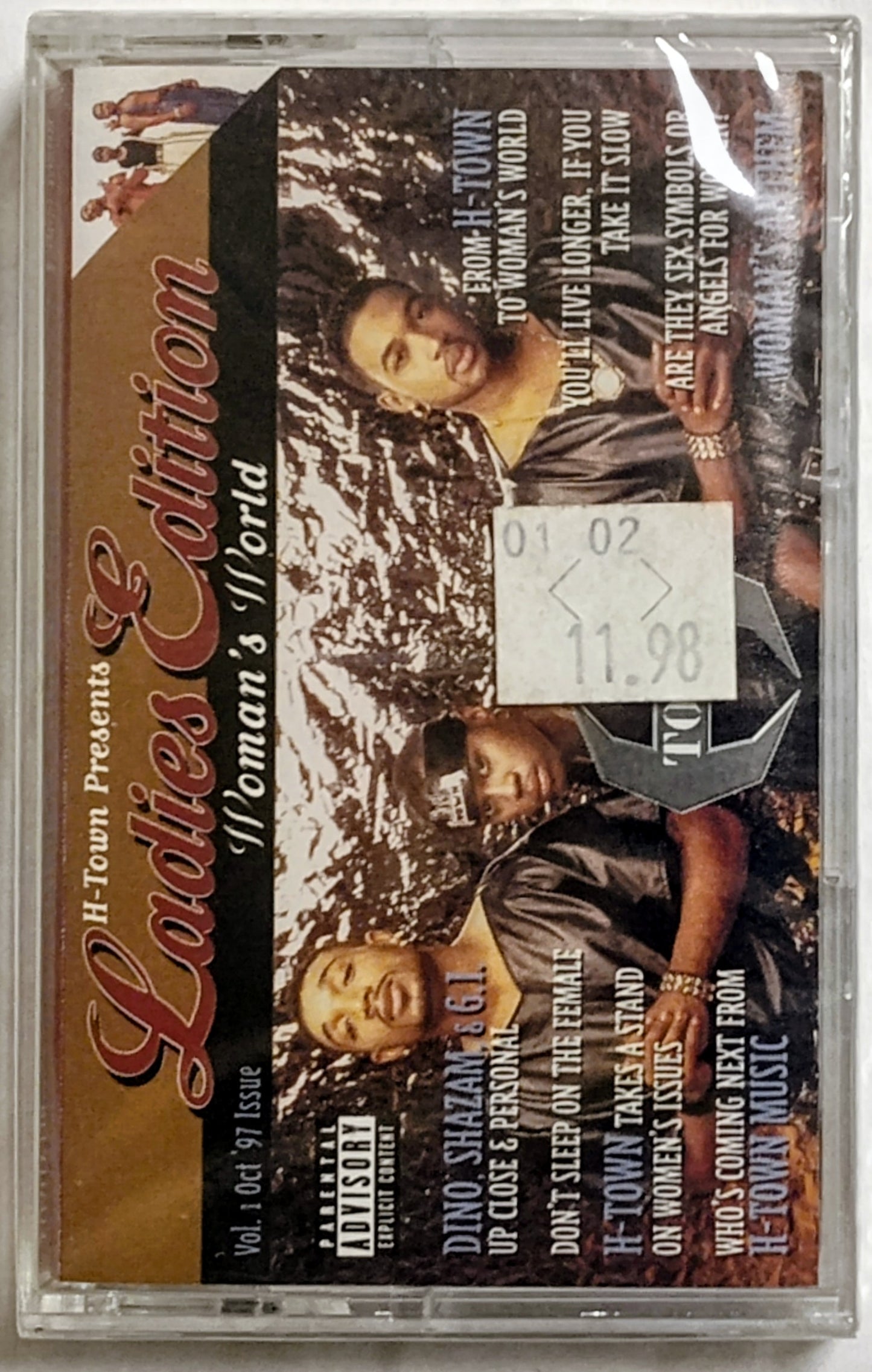 H-Town - “Ladies Edition” - CASSETTE TAPE M/M (Sealed)