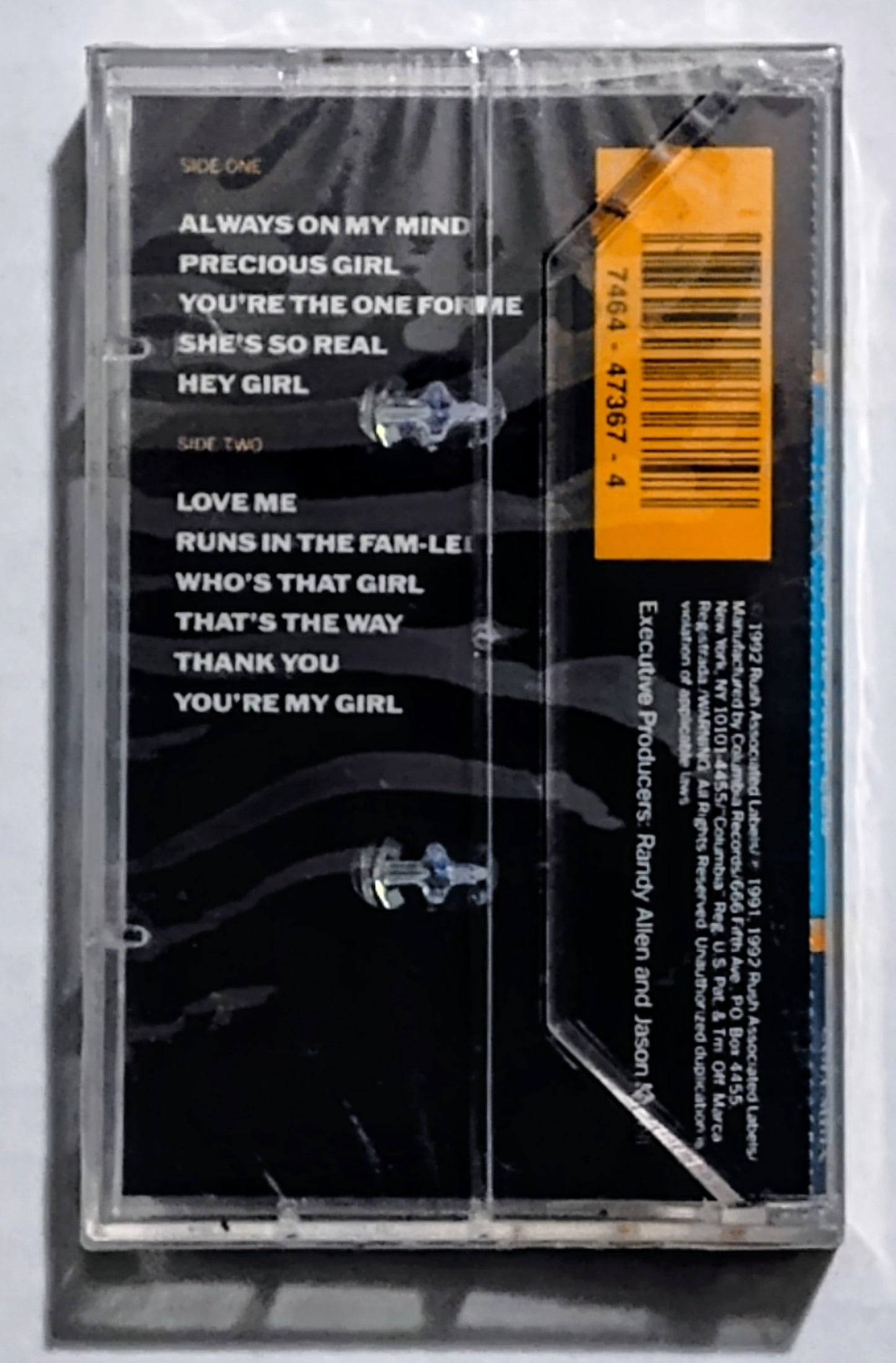 Fam-Lee - “Runs In The Fam-Lee” - CASSETTE TAPE NM/M (Sealed with hype sticker; small crack in cover)