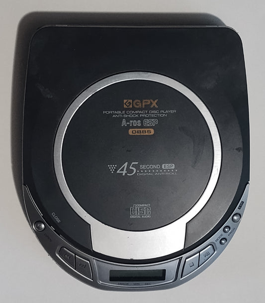 GPX Portable Compact Disc Player (Used; Cleaned + Works Great!)