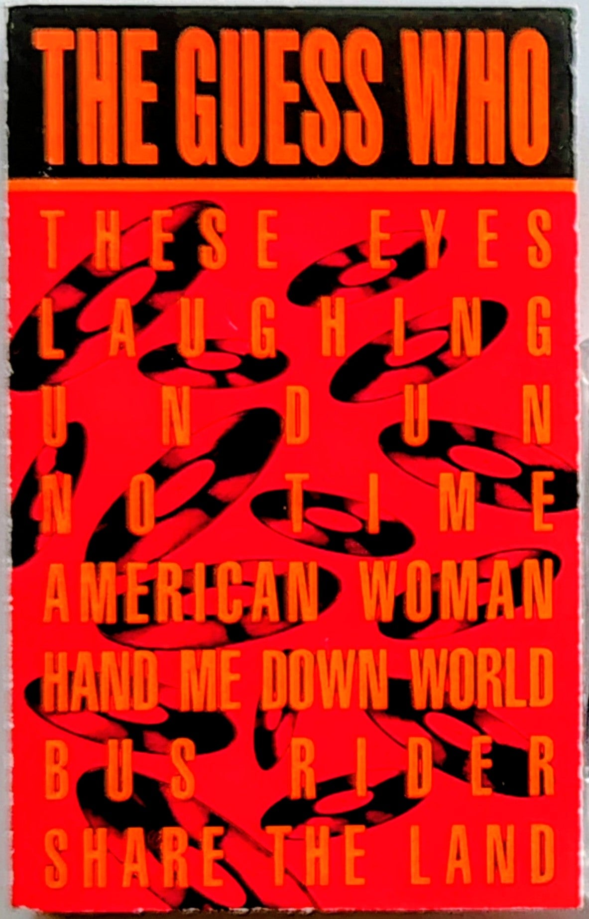 Guess Who, The - "American Woman, These Eyes & Other Hits" - CASSETTE TAPE (DOLBY) VG/VG+
