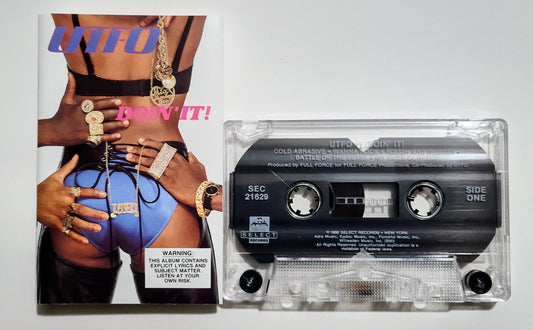 UTFO - "Doin' It" - CASSETTE TAPE VG+/VG+